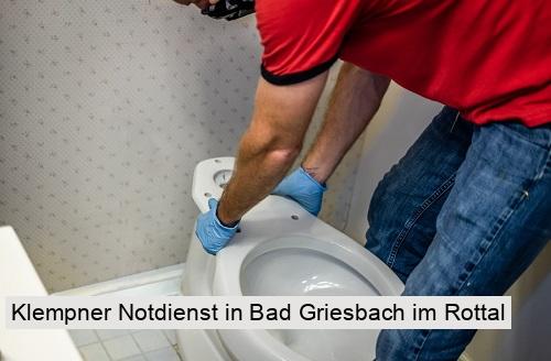 Klempner Notdienst in Bad Griesbach im Rottal
